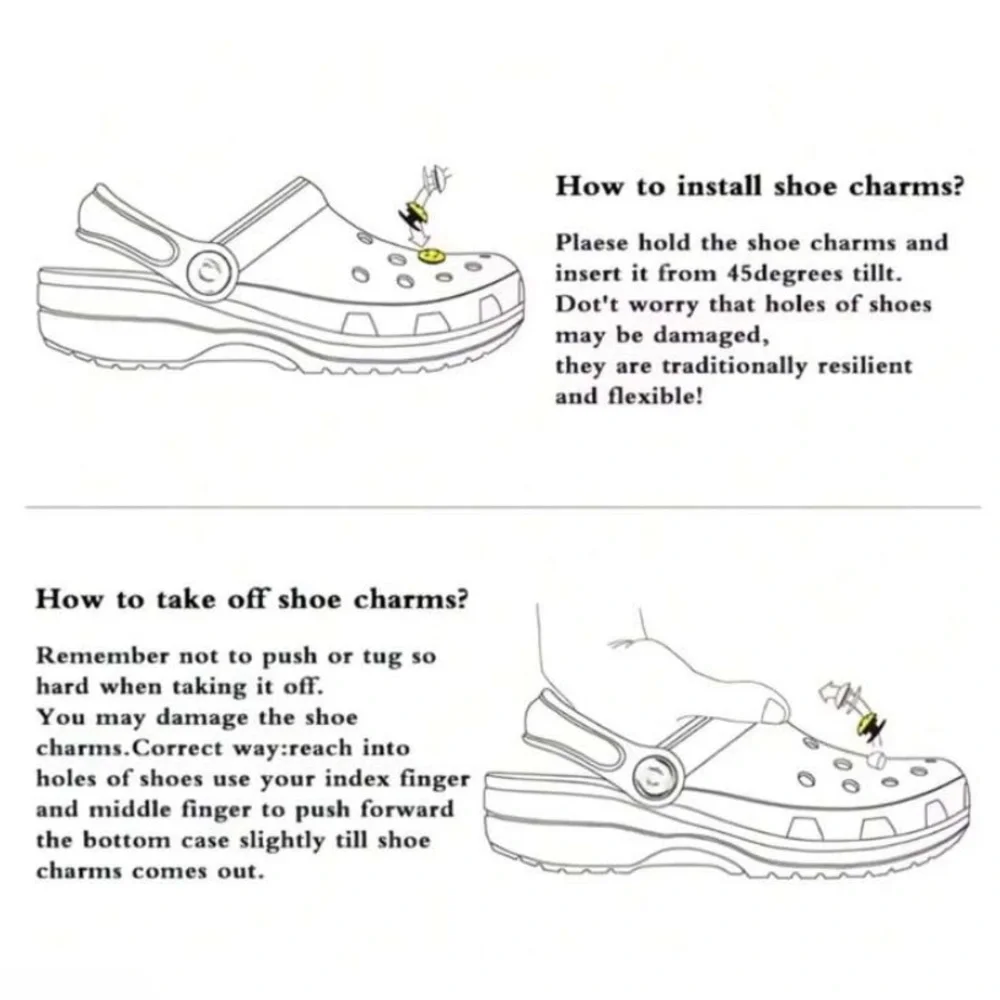 Hello Kitty Pink and White (1) random croc shoe charm